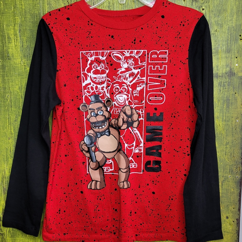 FNaF boys M long sleeve shirt
